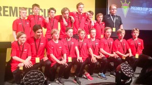 Småguttelaget under Nike Cup 2017.
