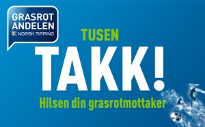 Grasrotandelen takk