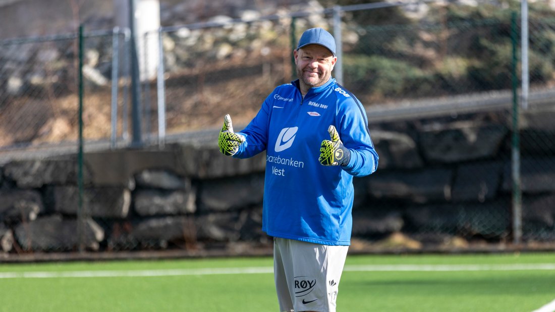 Frode er en av spillerne på Gatelaget som har tatt steget ut i arbeidslivet. Foto: Brann.no.