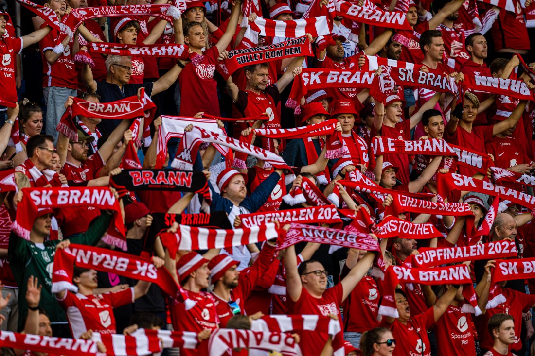 Fra cupfinalen på Ullevaal i 2023. Foto: Marius Simensen / BILDBYRÅN.